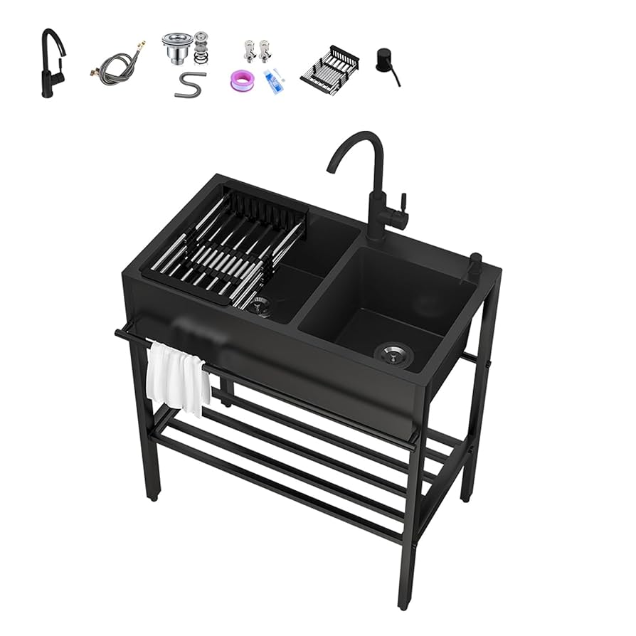 シンク　業務用　美品　店舗用　流し台　カフェ　バー azu-apm1-1500h.jpg